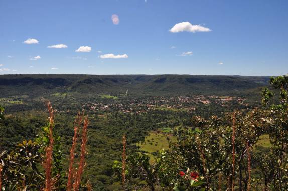 Taquaruçu - TO, no meio de um vale verdejante